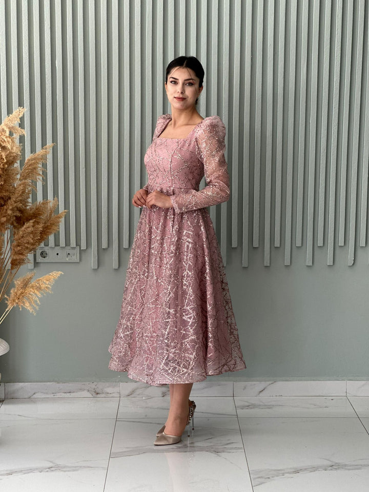 Krizantem Abiye - Verda Moda