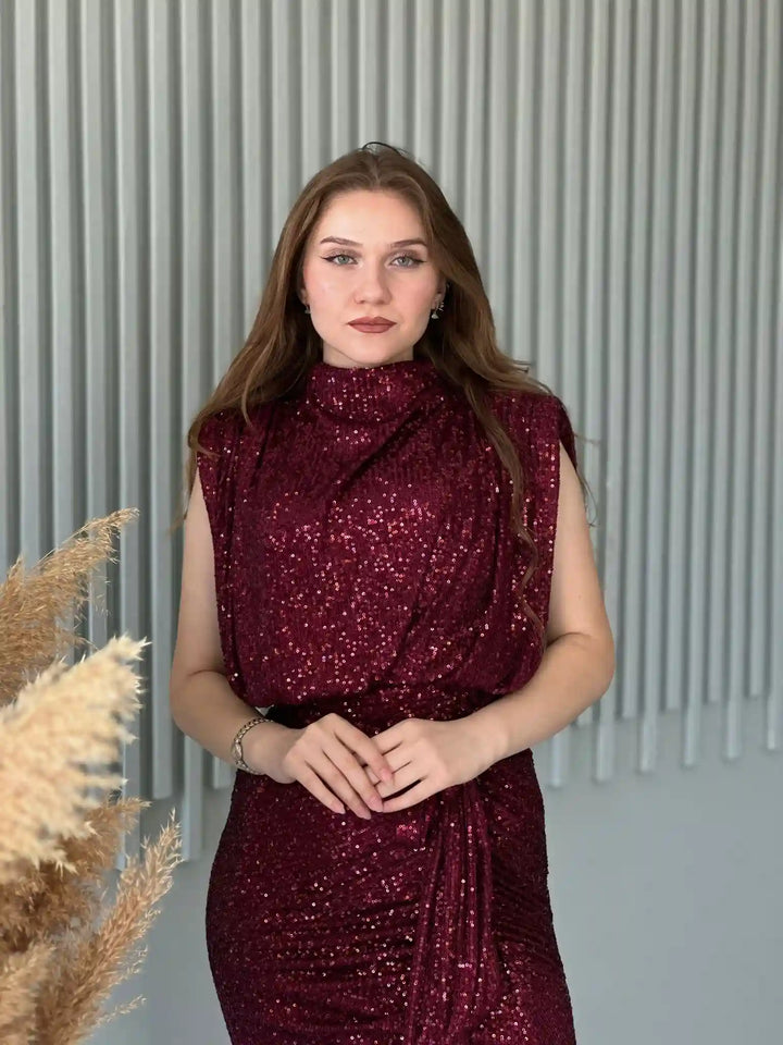 Yakut Abiye Payet - Verda Moda