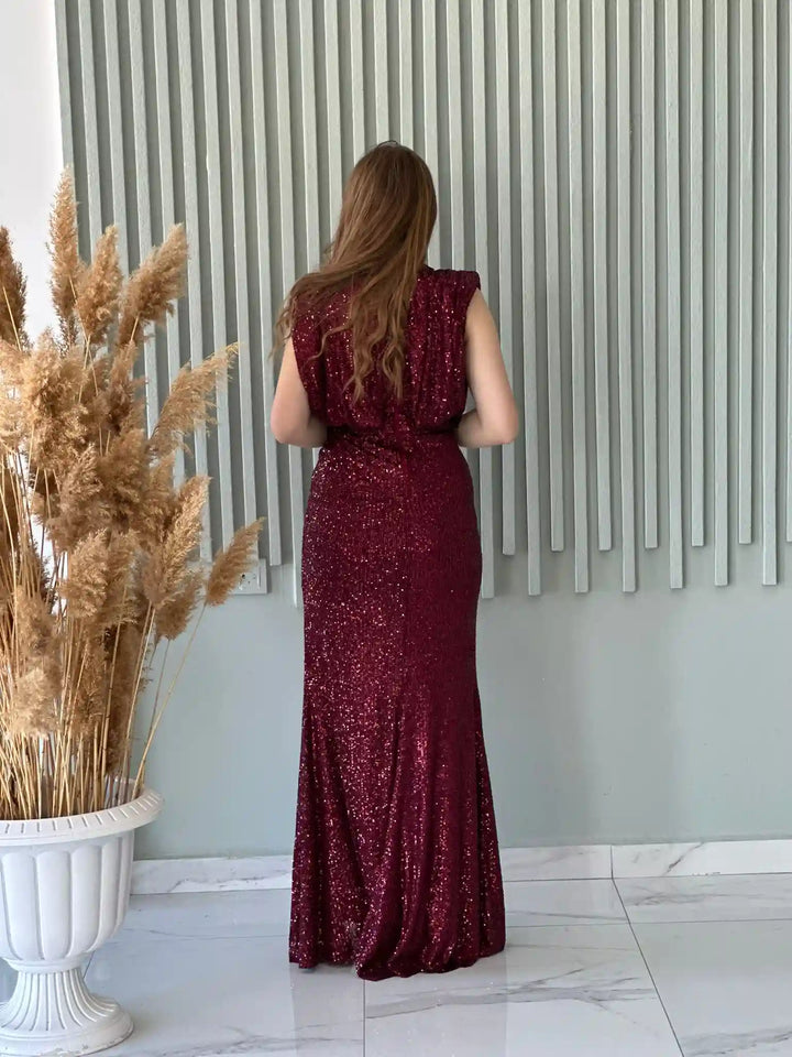 Yakut Abiye Payet - Verda Moda