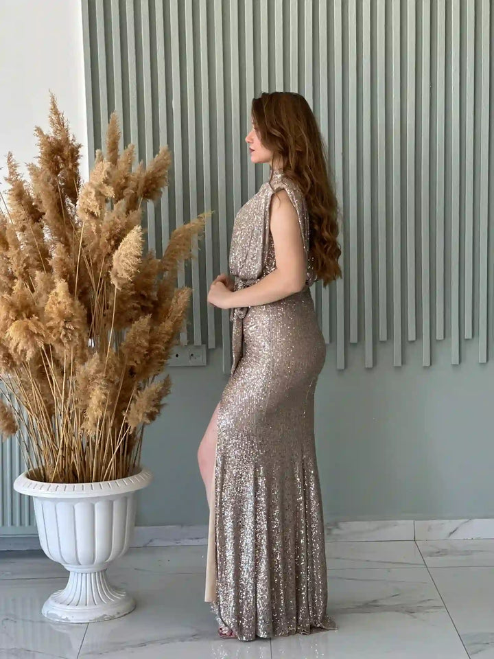 Yakut Abiye Payet - Verda Moda