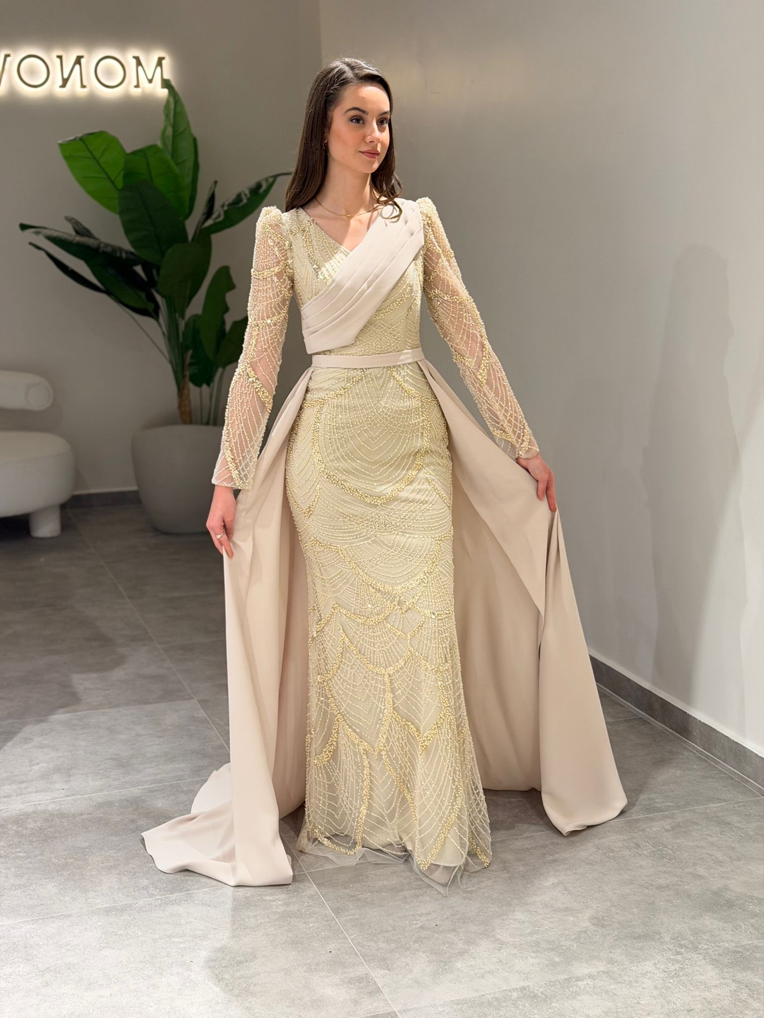 Aymira Abiye Gold | MONOWELLA abiye