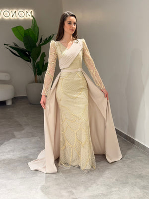 Aymira Abiye Gold | MONOWELLA abiye