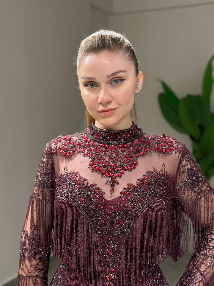 Balmain Abiye Kısa - Verda Moda