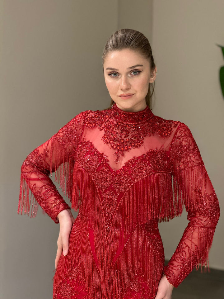 Balmain Abiye Kısa - Verda Moda