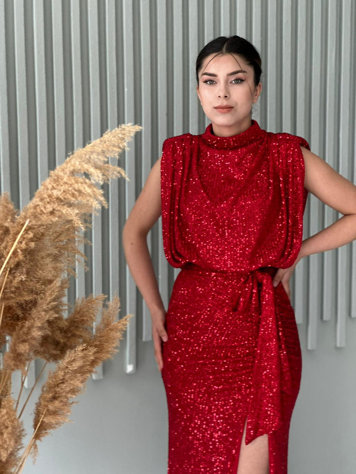 Yakut Abiye Payet - Verda Moda